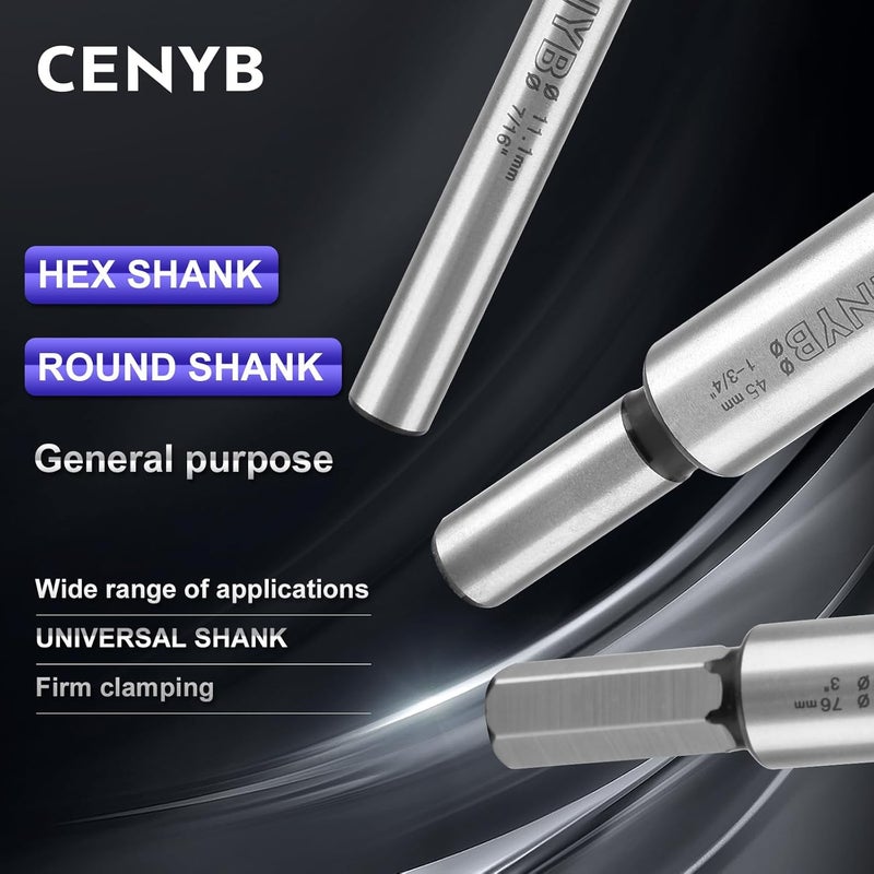 cenyb 29mm | 1-1/8inch Carbide Forstner bit, 2.0mm Thickness of YG8 Carbide, Woodworking Hinge Cutter Tool Kits for Wood, Plywood and Plastic by - Image 5